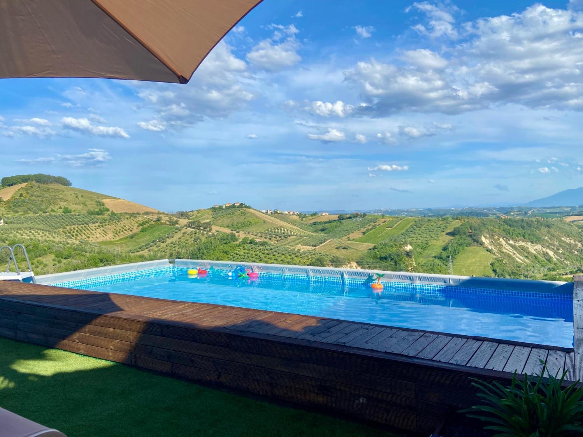 Castilenti Bed And Adventure Tramontana Resort - Camera Vista المظهر الخارجي الصورة