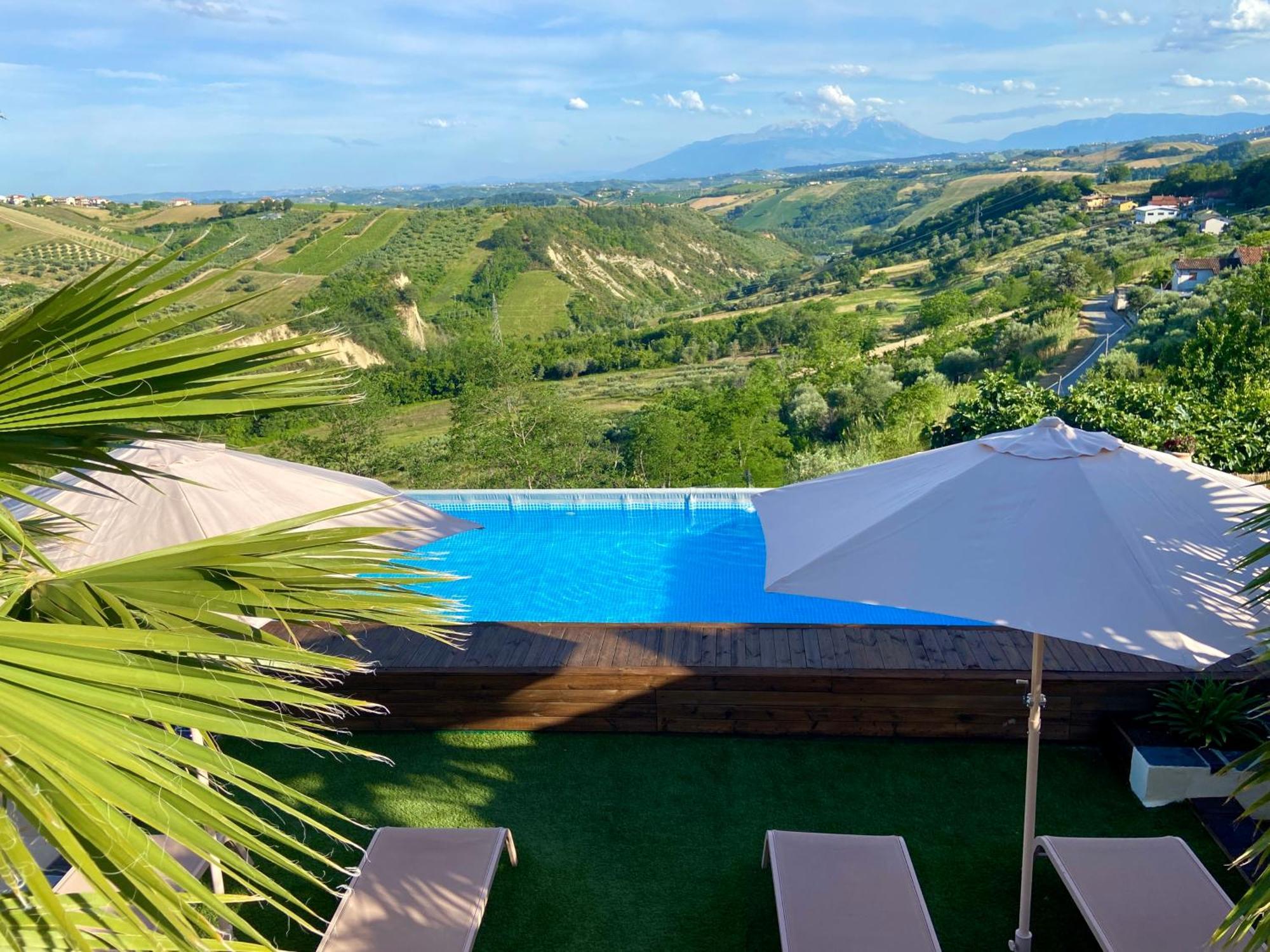 Castilenti Bed And Adventure Tramontana Resort - Camera Vista المظهر الخارجي الصورة