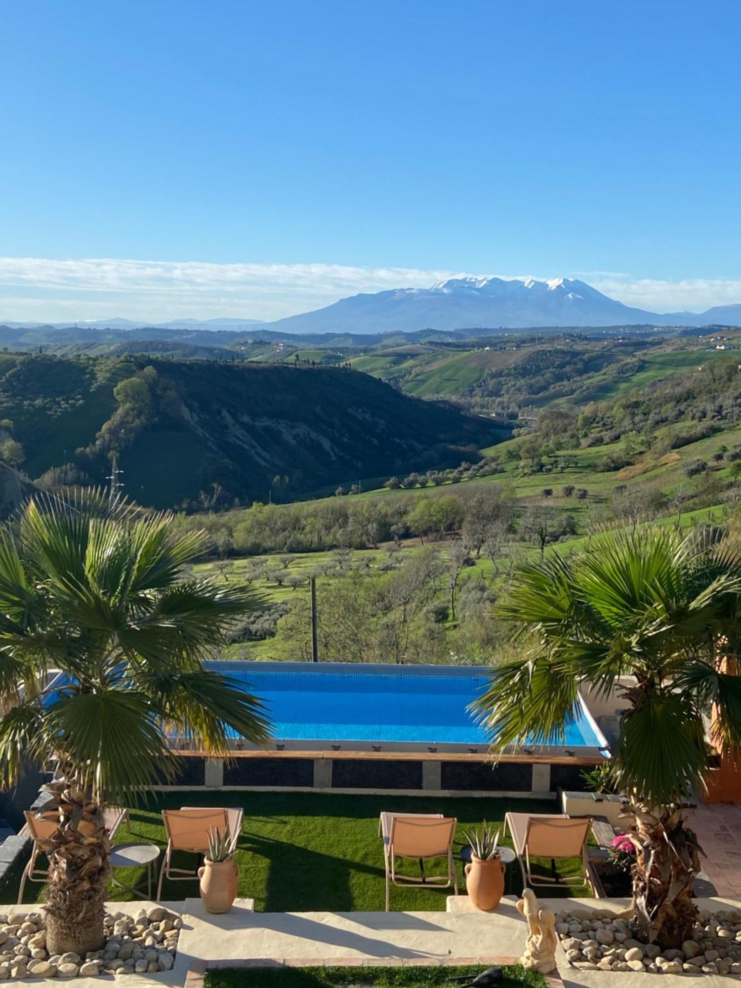 Castilenti Bed And Adventure Tramontana Resort - Camera Vista المظهر الخارجي الصورة
